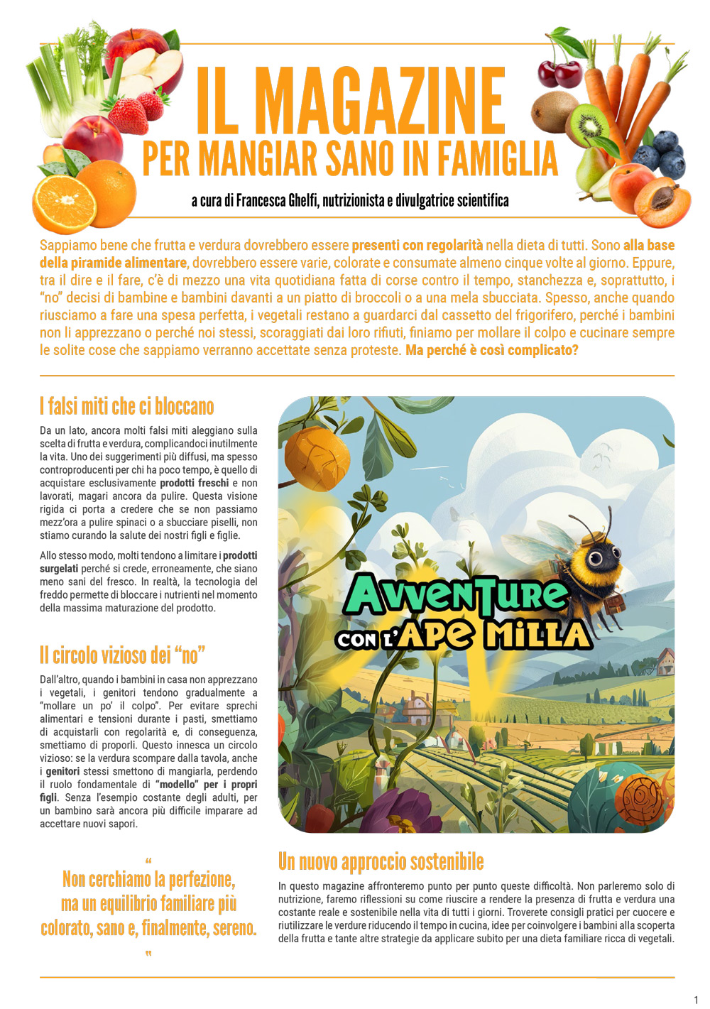 Anteprima Magazine famiglie